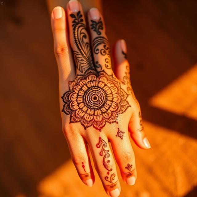 Henna art